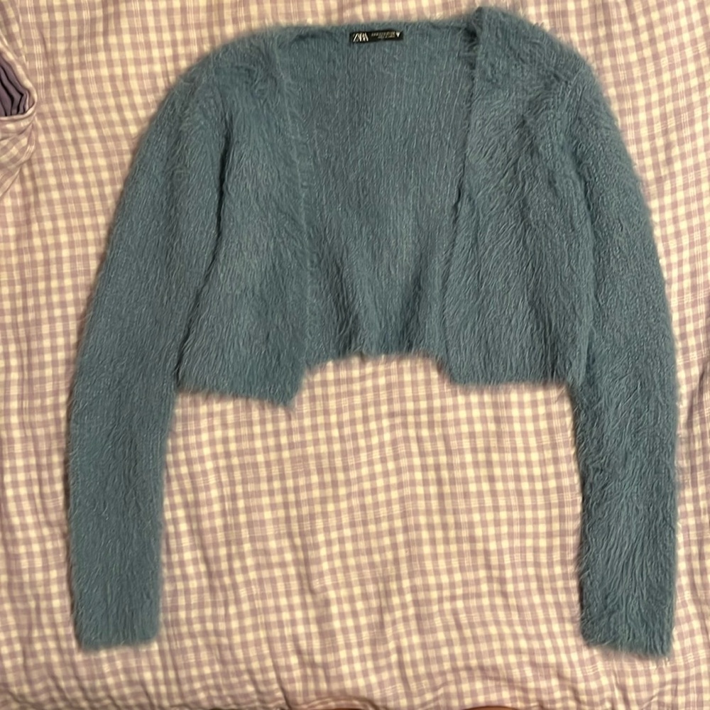Zara Fuzzy Sweater BRAND NEW